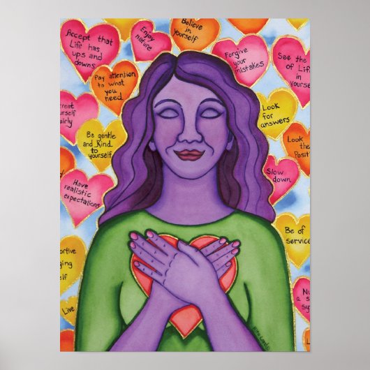 Äußerungen der Liebe Poster (Vorne)