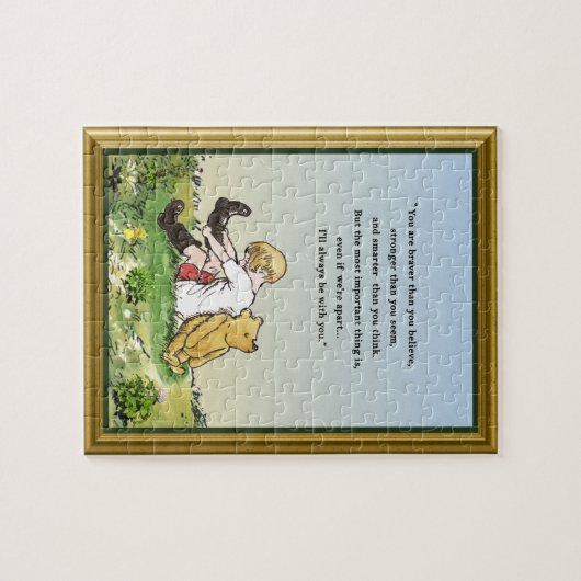 Äußerungen von "Pooh Bear" Puzzle (Horizontal)