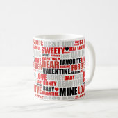 Äußerungen zur Liebe Kaffeetasse (VorderseiteRechts)