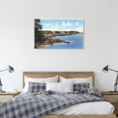 Aussicht am Ocean Point, Zuhause am Meer Leinwanddruck (Insitu (Schlafzimmer))