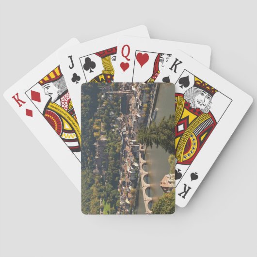 Aussicht auf Alte Brucke oder Alte Brücke Spielkarten (Rückseite)
