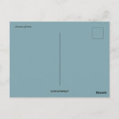 Aussicht auf Amman Jordan mit Flagge Postkarte (Rückseite)