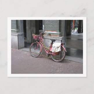 Aussicht auf Amsterdam. Postkarte