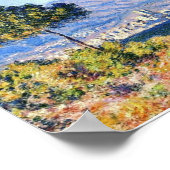 Aussicht auf Antibes vom Plateau Notre-Dame Poster (Ecke)