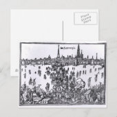 Aussicht auf Antwerpen Postkarte (Vorne/Hinten)
