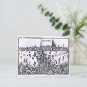 Aussicht auf Antwerpen Postkarte (Stehend Vorderseite)