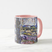 Aussicht auf Arles, blühende Orte - Van Gogh Art Tasse (VorderseiteRechts)