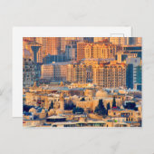 Aussicht auf Baku Postkarte (Vorne/Hinten)