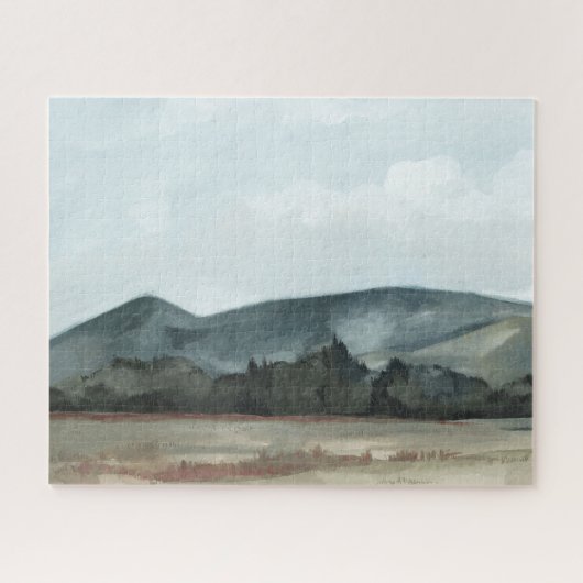 Aussicht auf Bauernhof Puzzle (Horizontal)