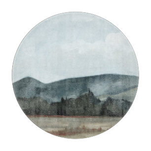 Aussicht auf Bauernhof Schneidebrett