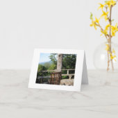 Aussicht auf Berge Karte (Gelbe Blume)