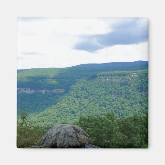 Aussicht auf Berge Magnet (Vorne)