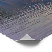 Aussicht auf Berge Poster (Ecke)