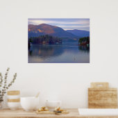 Aussicht auf Berge Poster (Küche)