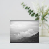 Aussicht auf Berge Postkarte (Stehend Vorderseite)