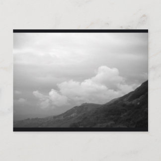 Aussicht auf Berge Postkarte