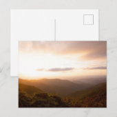 Aussicht auf Berge Postkarte (Vorne/Hinten)