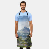 Aussicht auf Berge Schürze (Getragen)