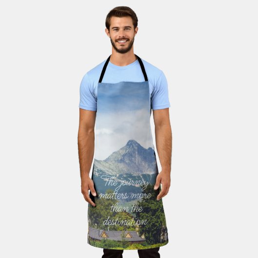 Aussicht auf Berge Schürze (Getragen)