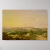 Aussicht auf Bethlehem, 1857 Poster (Vorne)