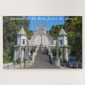 Aussicht auf Bom Jesus do Monte. Puzzle (Horizontal)