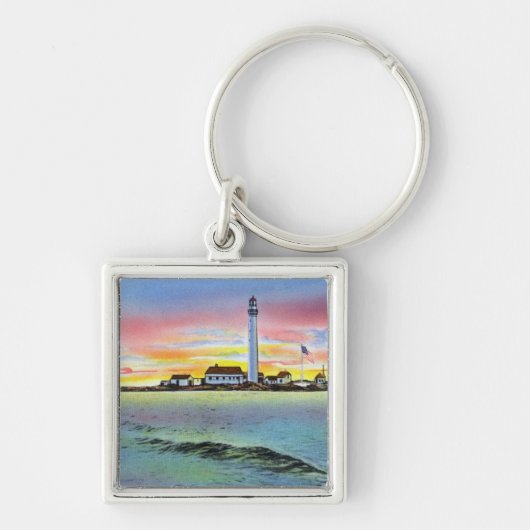 Aussicht auf Boon Island und Lighthouse von York a Schlüsselanhänger (Vorne)