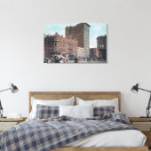 Aussicht auf Broadway, 14. St, San Pablo Ave Junct Leinwanddruck (Insitu (Schlafzimmer))