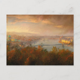 Aussicht auf Budapest Postkarte