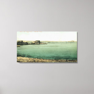 Aussicht auf Burg und Ei Leinwanddruck