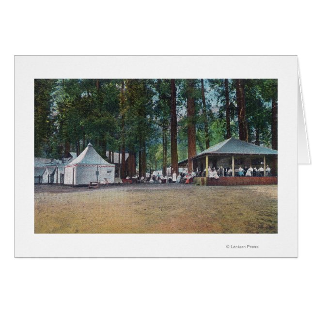 Aussicht auf Camp CurryYosemite Nat'l Park, CA (Vorderseite (Horizontal))