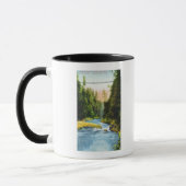 Aussicht auf Capilano Hängebrücke # 2 Tasse (Links)