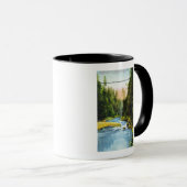 Aussicht auf Capilano Hängebrücke # 2 Tasse (VorderseiteRechts)