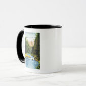 Aussicht auf Capilano Hängebrücke # 2 Tasse (Vorderseite Links)