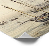Aussicht auf Castle Cornet, Guernsey, mit Versand, Poster (Ecke)