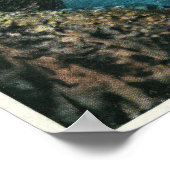 Aussicht auf Cavern Cascade Poster (Ecke)