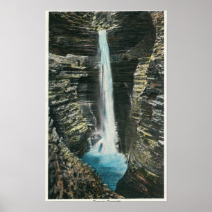 Aussicht auf Cavern Cascade Poster