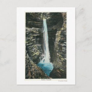 Aussicht auf Cavern Cascade Postkarte