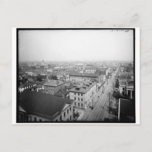 Aussicht auf Charleston, South Carolina, 1901 Vint Postkarte