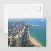 Aussicht auf Chicago 360 Postkarte (Vorne/Hinten)
