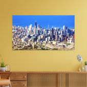 Aussicht auf Chicago Downtown mit Lake Leinwanddruck (Insitu (Wohnzimmer))
