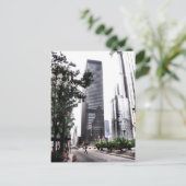 Aussicht auf Chicago Postkarte (Stehend Vorderseite)