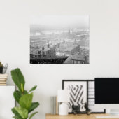 Aussicht auf Cincinnati vom Berg Adams Poster (Heimbüro)