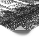 Aussicht auf Cobham Hall Poster (Ecke)