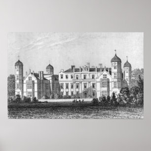 Aussicht auf Cobham Hall Poster