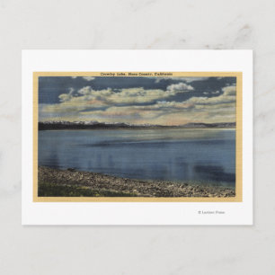 Aussicht auf Crowley Lake Postkarte