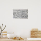 Aussicht auf Cusco, von Ramusio, Pub. 1556 Poster (Küche)