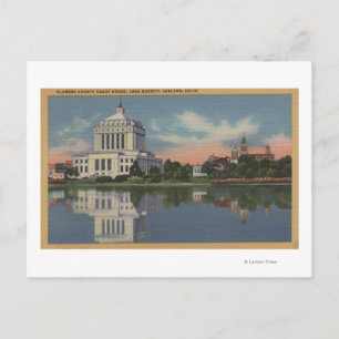Aussicht auf das Alameda Landkreis Court House Postkarte
