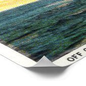 Aussicht auf das alte französische Schloss, 3 Länd Poster (Ecke)