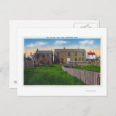 Aussicht auf das alte Gefängnis Postkarte (Vorne/Hinten)