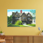 Aussicht auf das alte Hexenhaus Leinwanddruck (Insitu (Wohnzimmer))